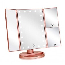 BYDI Espelho para Maquiagem com LED
